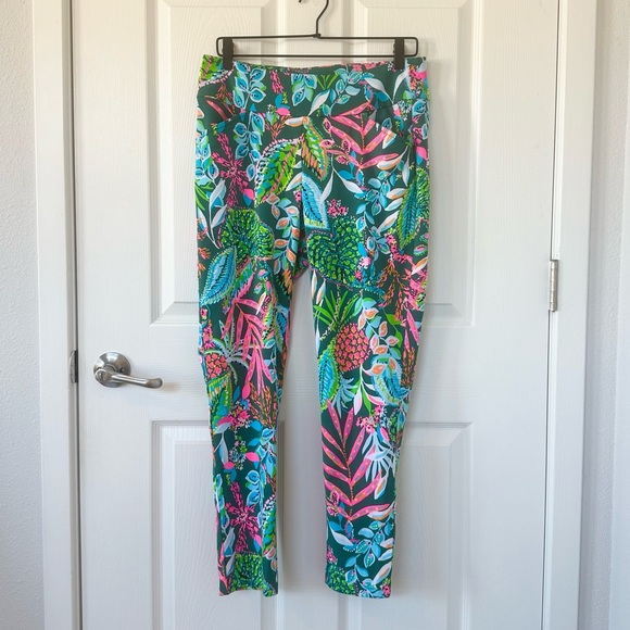 Lilly Pulitzer Corso Sunshine Jungle 28" Women's Golf Pants - Picture 4 of 9